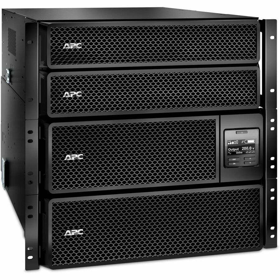 APC Smart-UPS On-Line, 10kVA/10kW,Rackmount 10U, 208V, 2x L5-20R+4x L6-20R+