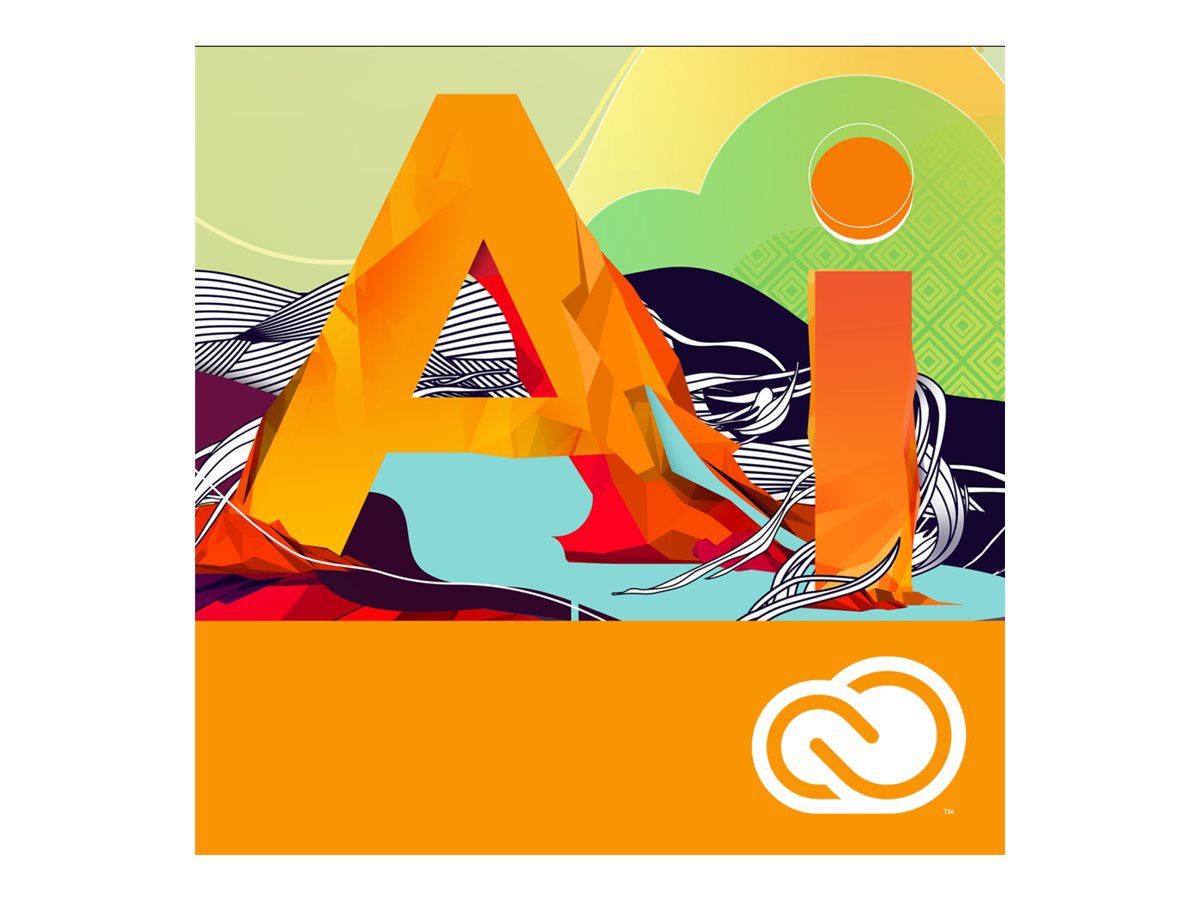 Adobe Illustrator CC for teams - Team Licensing Subscription Renewal (monthly) - 1 device