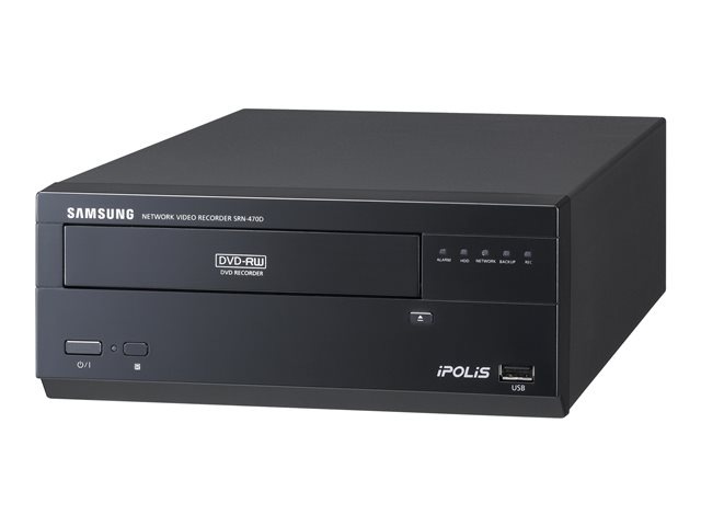 SAMSUNG TECHWIN SRN-470D iPOLiS - standalone NVR - 4 channels