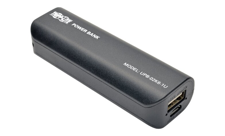 Tripp Lite Portable Mobile Power Bank USB Battery Charger