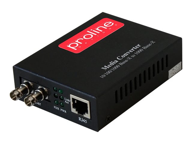 Proline - fiber media converter - GigE