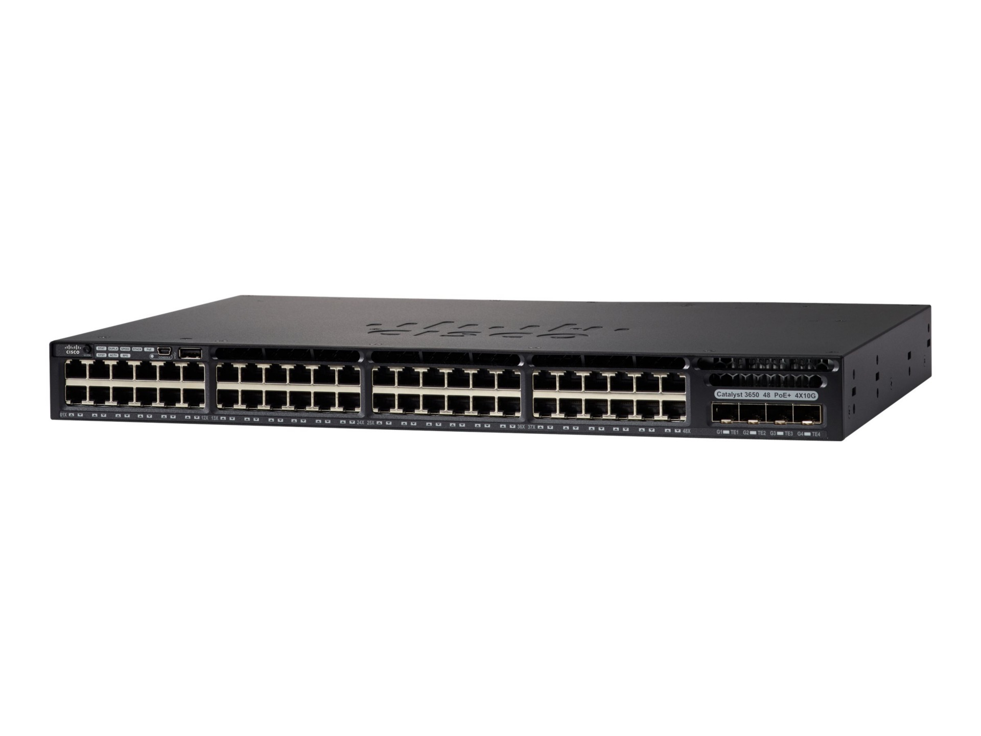 Cisco ONE Catalyst 3650-48PQ - switch - 48 ports - managed - rack-mountable