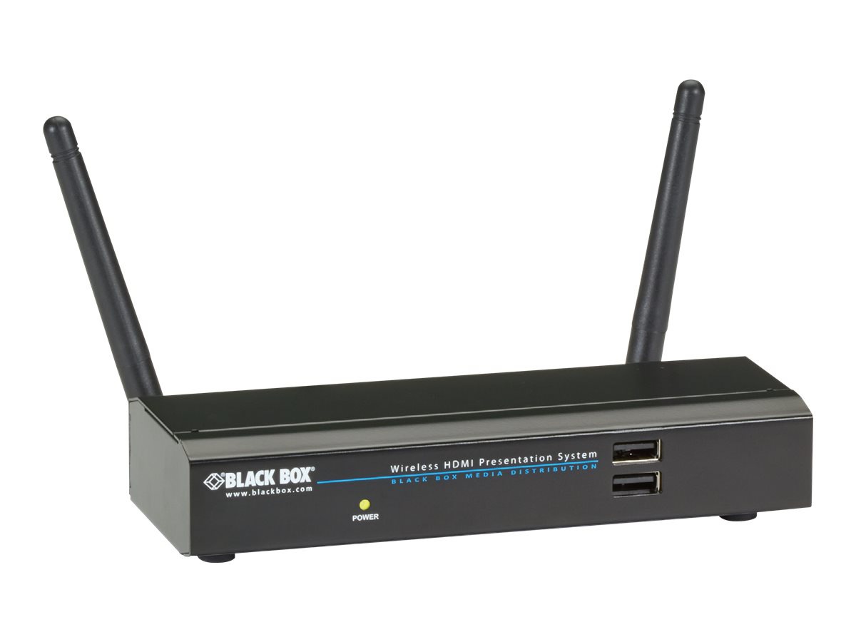Black Box HD Wireless Presentation System - wireless video extender - 802.11b, 802.11g, 802.11n