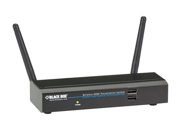 Black Box HD Wireless Presentation System - wireless video extender - 802.11b, 802.11g, 802.11n