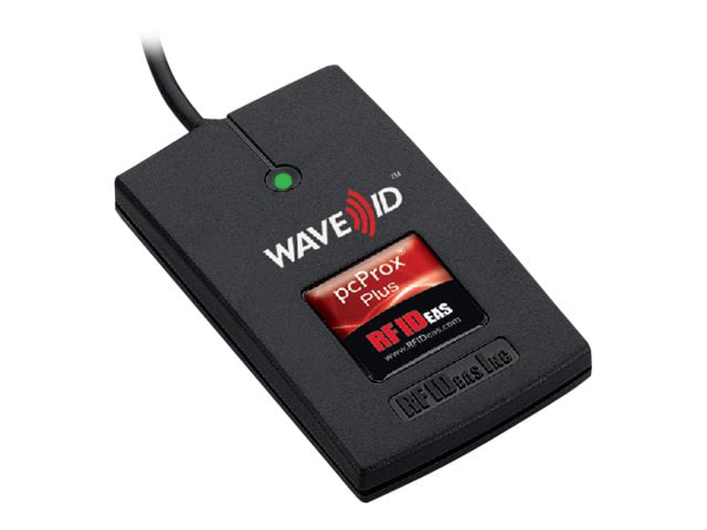 rf IDEAS WAVE ID Solo SDK CSN Black Reader - RFID reader - USB -  RDR-7582AKU - Barcode Scanners 