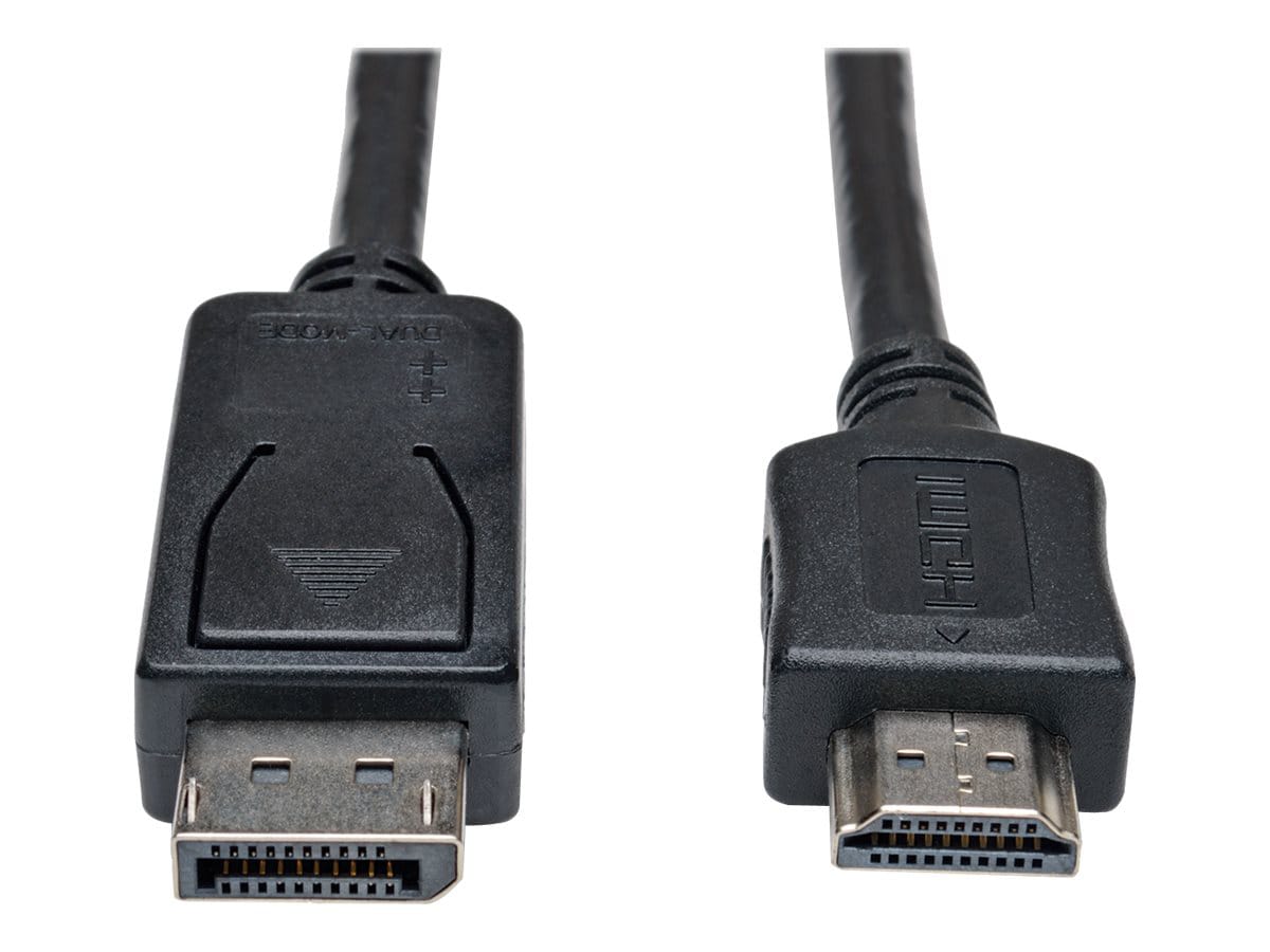 Câble adaptateur 6 pi DisplayPort à HDMI Tripp Lite, câble video/audio DP M/M