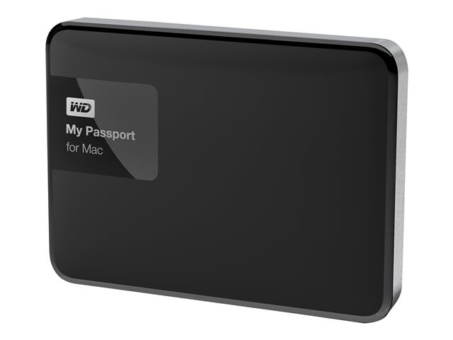 WD My Passport for Mac WDBCGL0030BSL - hard drive - 3 TB - USB 3.0