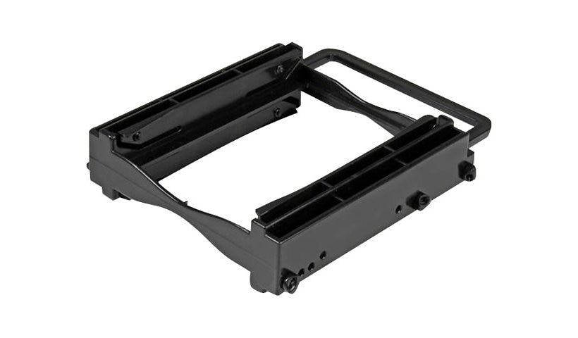 StarTech.com Dual 2,5" SSD/HDD Mounting Bracket- 3,5” Drive Bay -Tool-Less