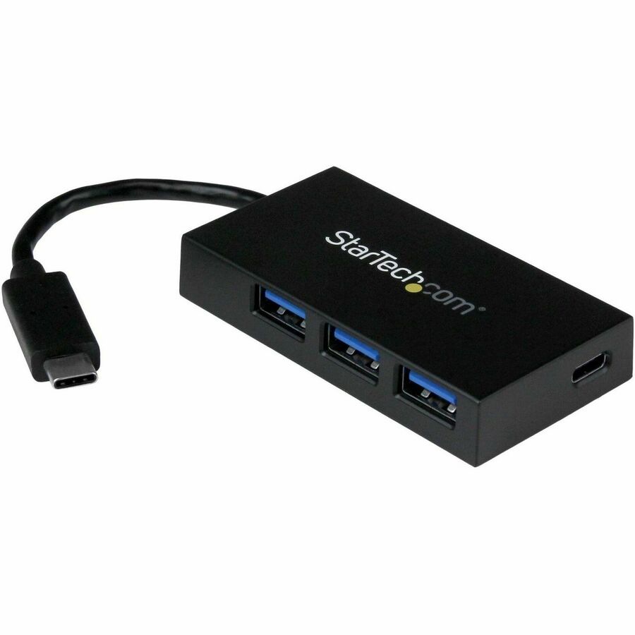 StarTech.com USB C Hub - 4 Port USB-C to USB-A (3x) and USB-C (1x) - Bus Po