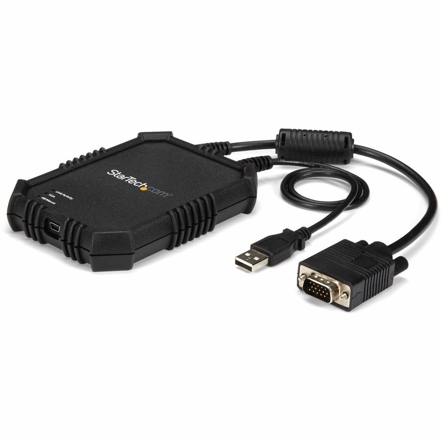 StarTech.com USB Crash Cart Adapter with File Transfer and Video Capture - Laptop to Server KVM Console - Portable &