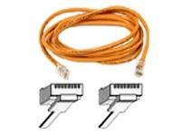 Belkin CAT5e/CAT5, 30ft, Orange, Snagless, UTP, RJ45 Patch Cable