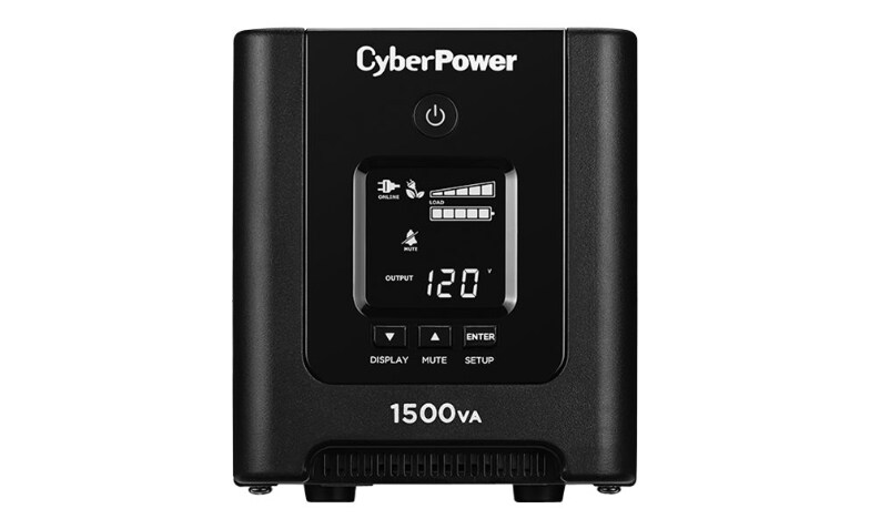 Mini-Tower 1500VA/1050W 8 Outlets AVR CyberPower OR1500PFCLCD PFC Sinewave UPS System 