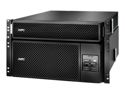 APC Smart-UPS On-Line, 6kVA/6kW, Rackmount 6U, 208V, 12x 5-20R+2x L6-20R+2x