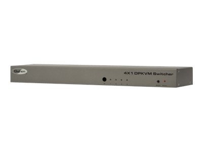 Gefen 4x1 DisplayPortKVM Switcher - KVM / audio / USB switch - 4 ports - desktop, rack-mountable