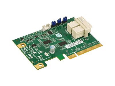 Supermicro AOC-SLG3-2E4R - storage controller - PCIe 3.0 - PCIe 3.0