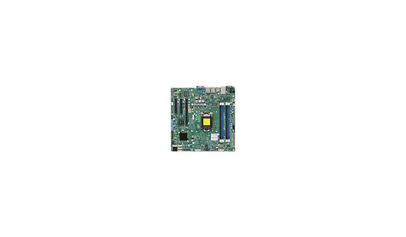 SUPERMICRO X10SLM-F - motherboard - micro ATX - LGA1150 Socket - C224