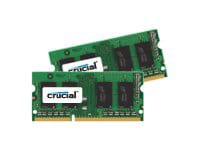 Crucial - DDR3 - 32 GB: 2 x 16 GB - SO-DIMM 204-pin - unbuffered