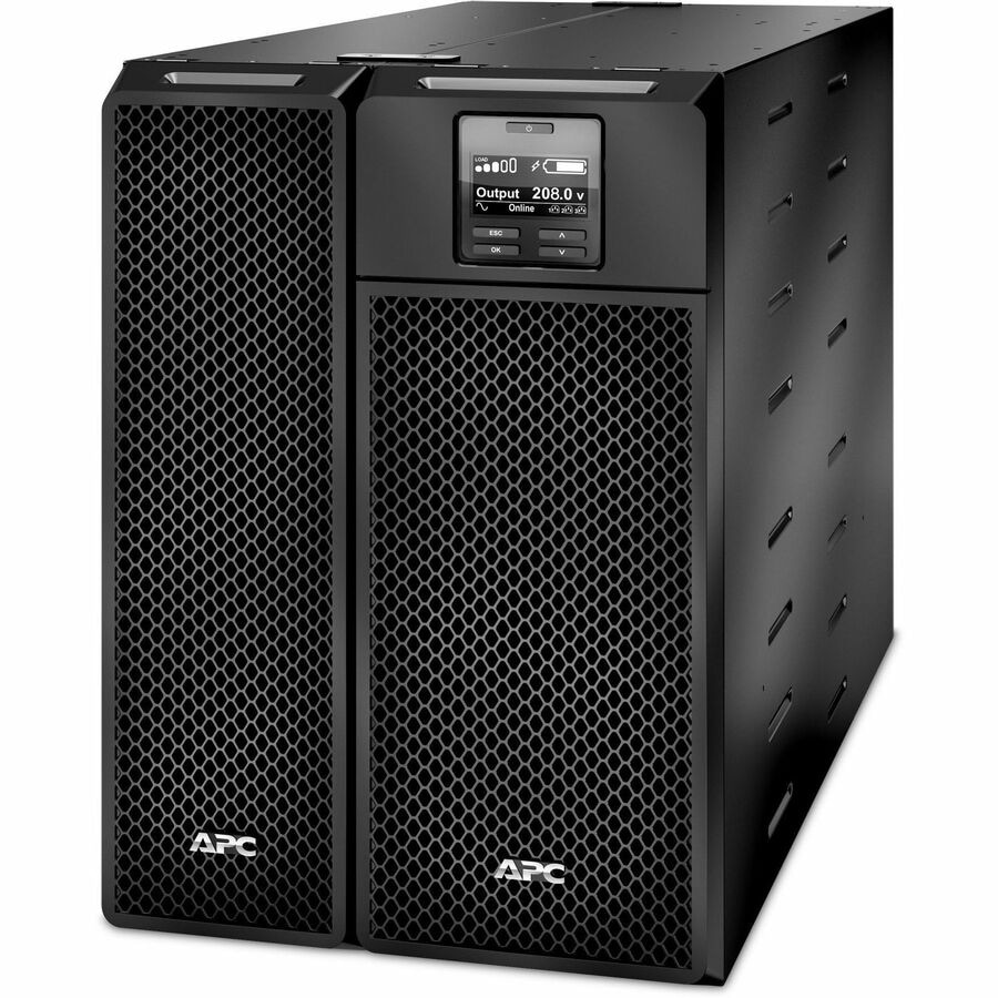 APC Smart-UPS On-Line, 6kVA/6kW, Tower, 208V, 8x 5-20R+4x L6-20R+3x L6-30R+1x L14-30R NEMA, NMC+SmartSlot, W/