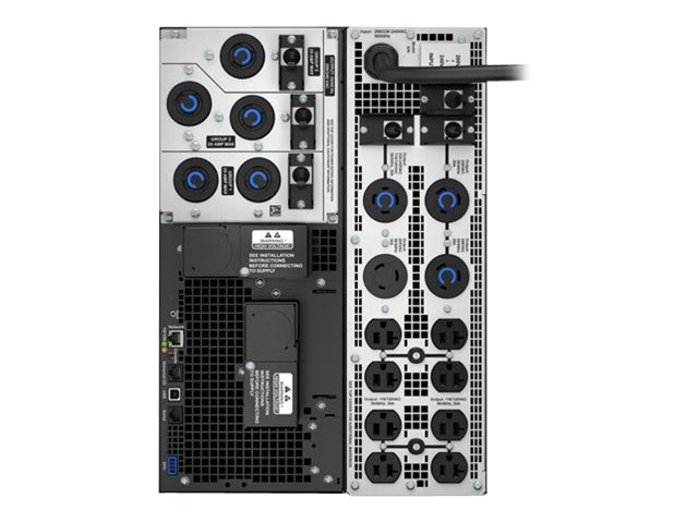Thumbnail 4 of 6 for APC Smart-UPS On-Line, 6kVA/6kW, Tower, 208V, 8x 5-20R+4x L6-20R+3x L6-30R+1x L14-30R NEMA, NMC+SmartSlot, W/