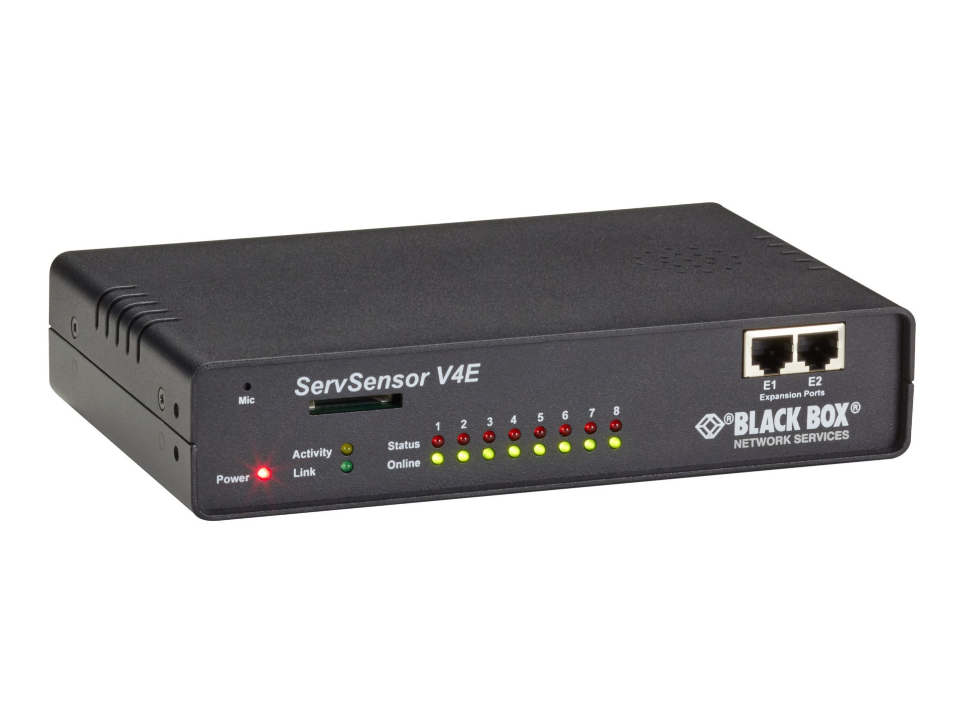Black Box AlertWerks II ServSensor V4E Hub - video server - 4 channels