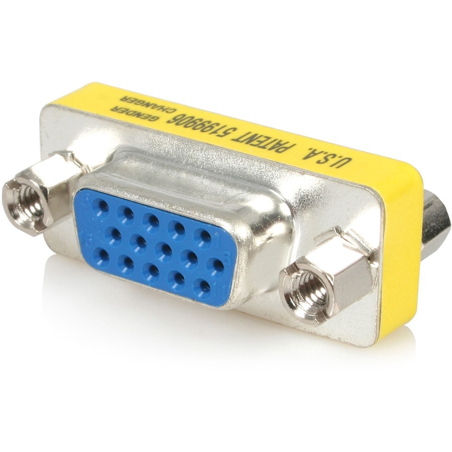 StarTech.com Slimline VGA HD15 Gender Changer - F/F - HD15 gender changer -