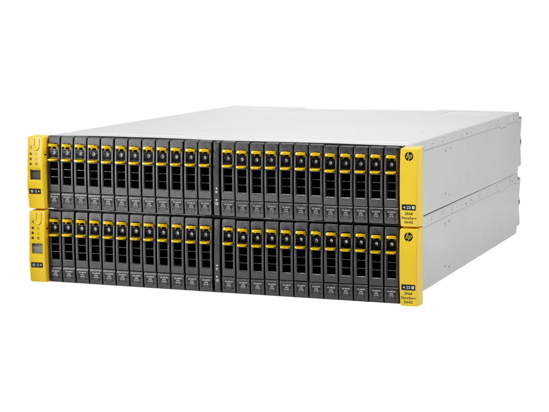 HPE 3PAR StoreServ 8440 4-node Storage Base for Storage Centric Rack - hard drive array