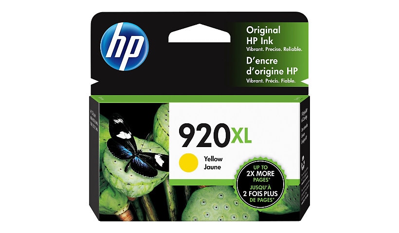 HP 920XL - High Yield - yellow - original - Officejet - ink cartridge