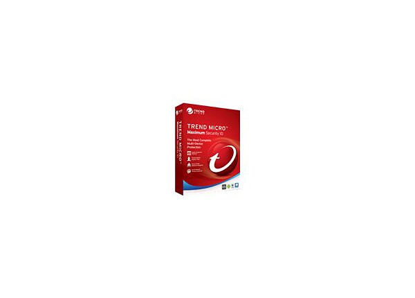 Trend Micro Maximum Security 10 - box pack ( 1 year )