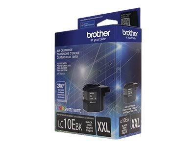 Brother LC10EBK - Super High Yield - black - original - ink cartridge