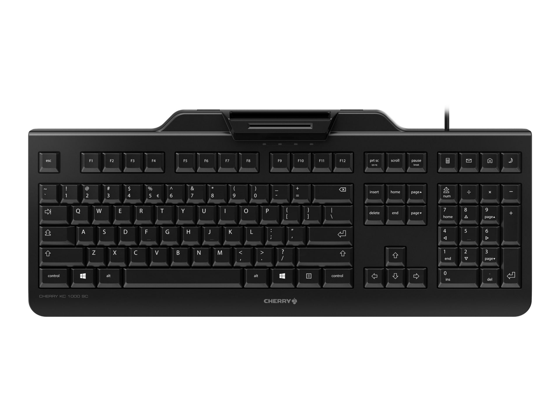 CHERRY KC 1000 SC Wired Keyboard - JK-A0100EU-2 - Keyboards | Mechanische Tastaturen