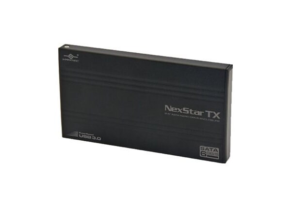 Vantec NexStar TX NST-216S3-BK - storage enclosure - SATA 6Gb/s - USB 3.0
