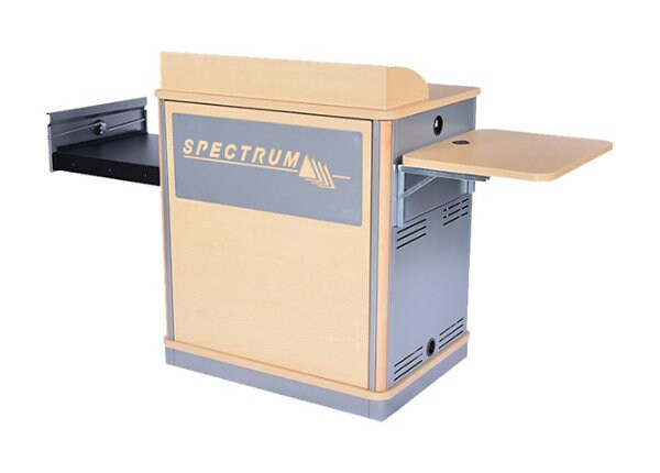 Spectrum Surround Style Media Manager Elite Lectern - lectern