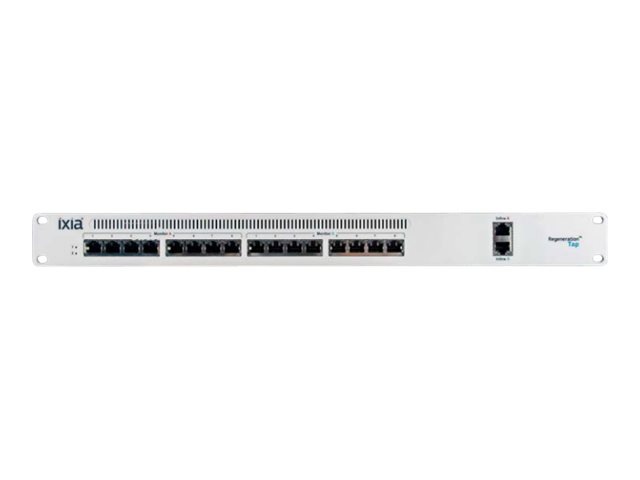 Ixia Net Optics 8x1 10/100/1000 MB Copper Inline Regeneration Tap RG-CU3-IL - tap splitter - 10Mb LAN, 100Mb LAN, GigE