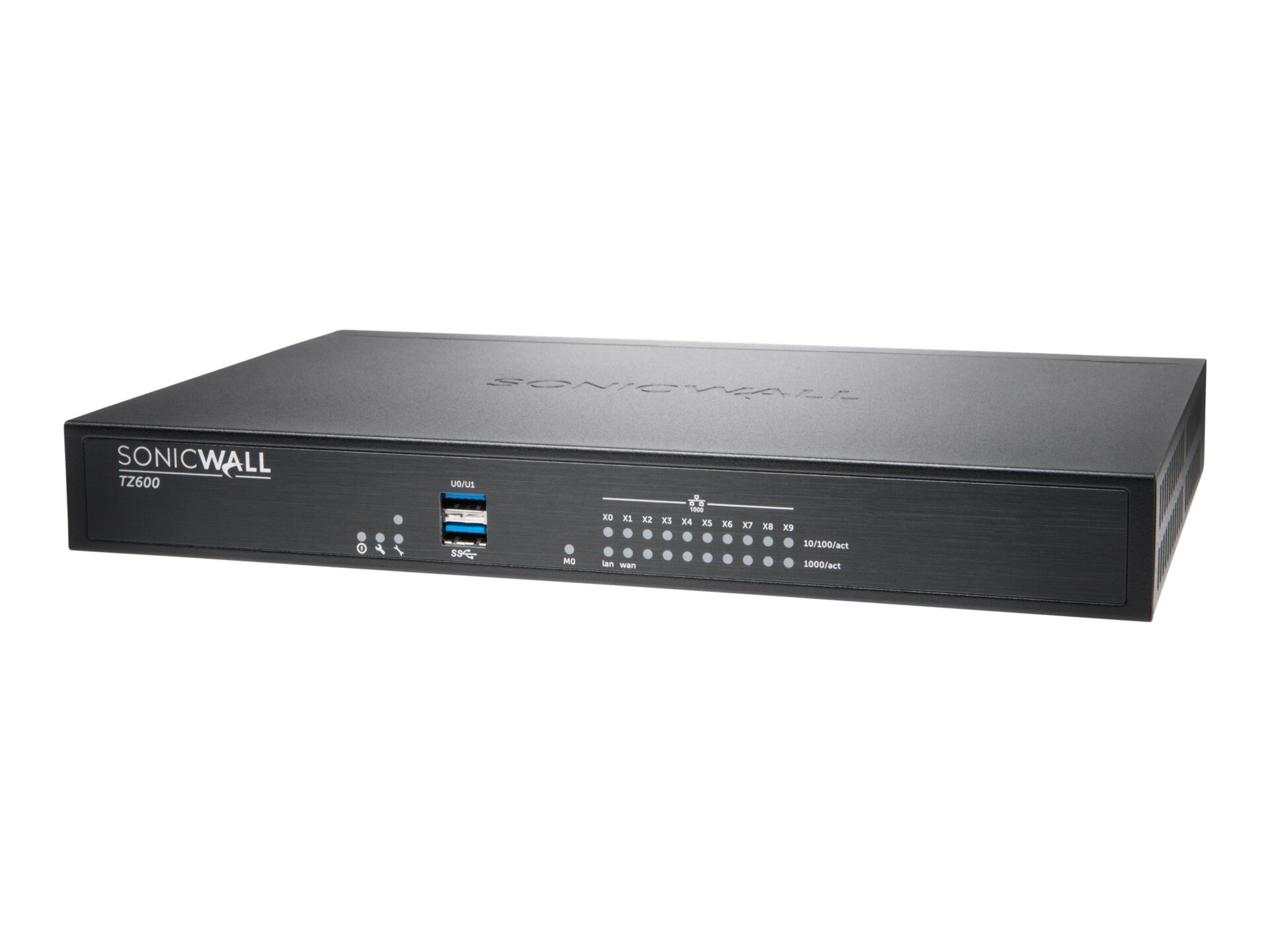 SonicWall TZ600 - security appliance - with 1 year Dynamic Support 8X5