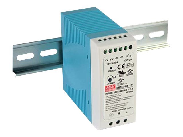 Mean Well MDR-40 series MDR-40-12 - power supply - 40 Watt