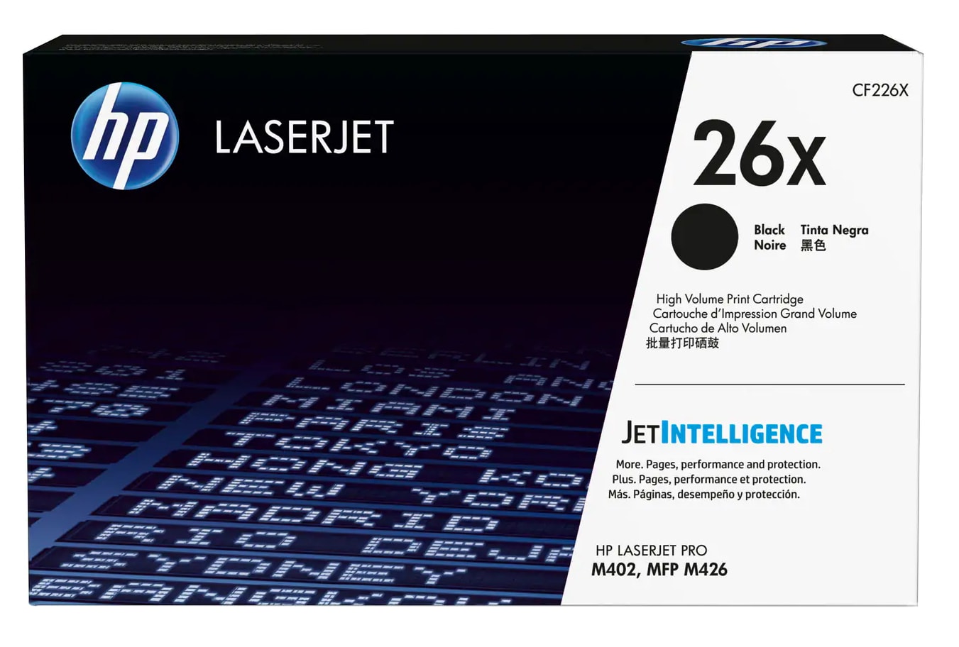 HP 26X Original High Yield Laser Toner Cartridge - Black Pack