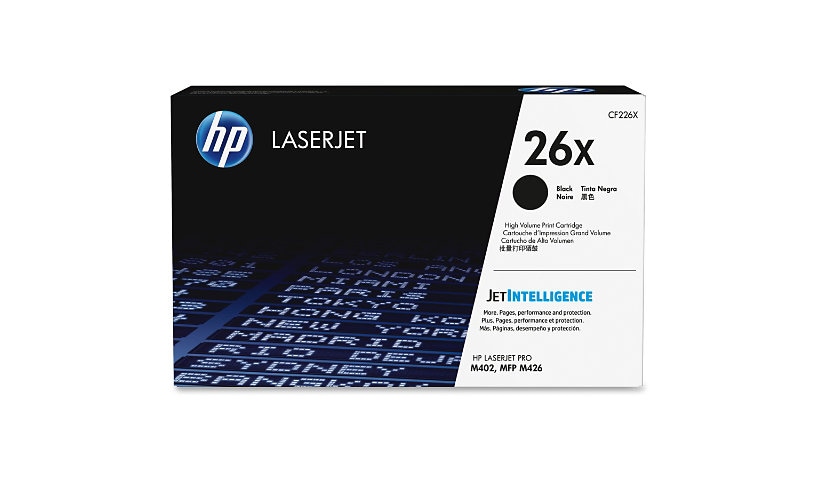 HP 26X Original High Yield Laser Toner Cartridge - Black Pack