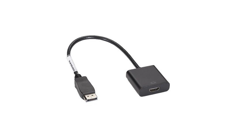 Black Box DisplayPort to HDMI Adapter - adapter - DisplayPort / HDMI - 19 cm