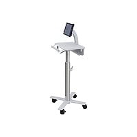 Ergotron StyleView Tablet Cart, SV10 cart - for tablet / keyboard - white,