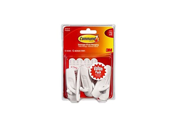 Command Medium 17001 - self-adhesive hook