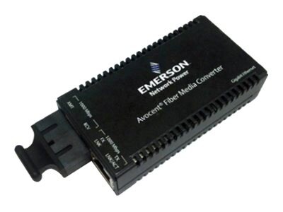 Avocent Gigabit Miniature Media Converter Series - fiber media converter -