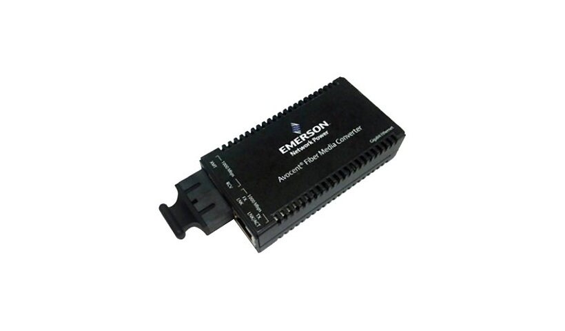 Avocent Gigabit Miniature Media Converter Series - fiber media converter -