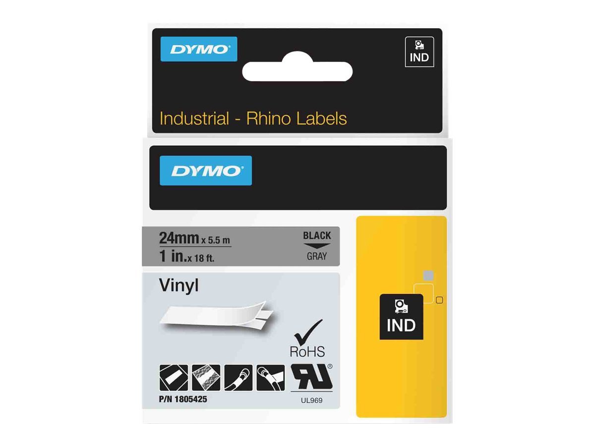 DYMO Rhino Coloured Vinyl - tape - 1 roll(s)