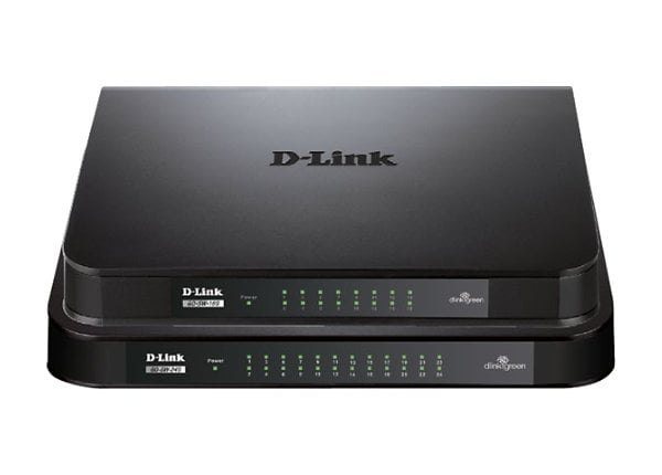 D-Link GO-SW-24G - switch - 24 ports - unmanaged