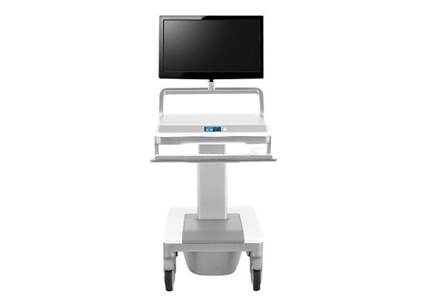 Humanscale TouchPoint T7 Powered PC Gantry and PC Work Surface - cart