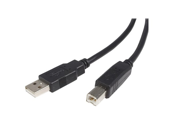 lille Rædsel Arkæolog StarTech.com 6' USB 2.0 Certified A to B Cable - M/M-6 ft USB Printer Cable  - USB2HAB6 - USB Cables - CDW.com