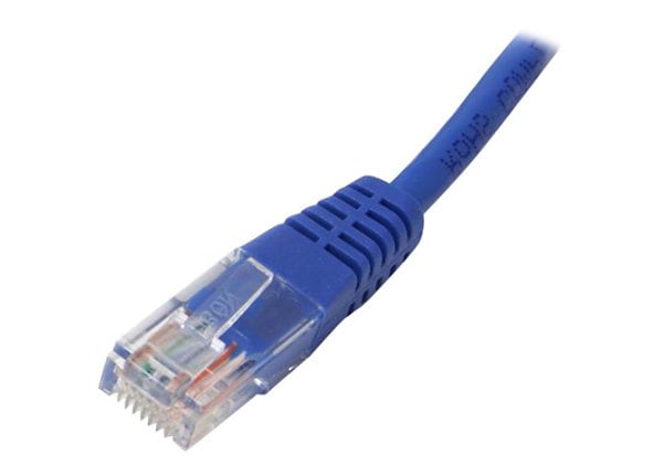 StarTech.com Ethernet Cable 6 ft Blue - 5e Molded Patch Cable M45PATCH6BL - -