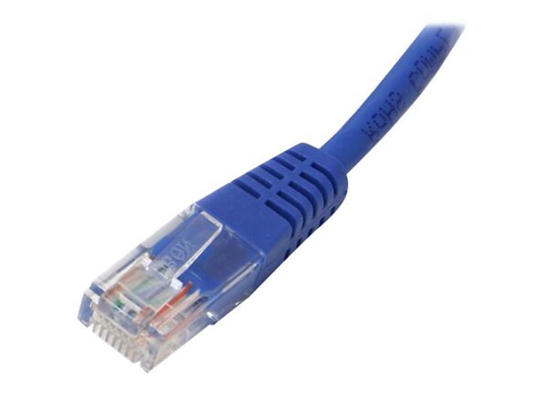 Snagless/Molded Boot CAT5E Blue Hi-Speed LAN Ethernet Patch Cable 10 pack 1 Foot CNE474552 
