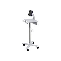Ergotron StyleView Tablet Cart, SV10 - cart - for tablet / keyboard - white