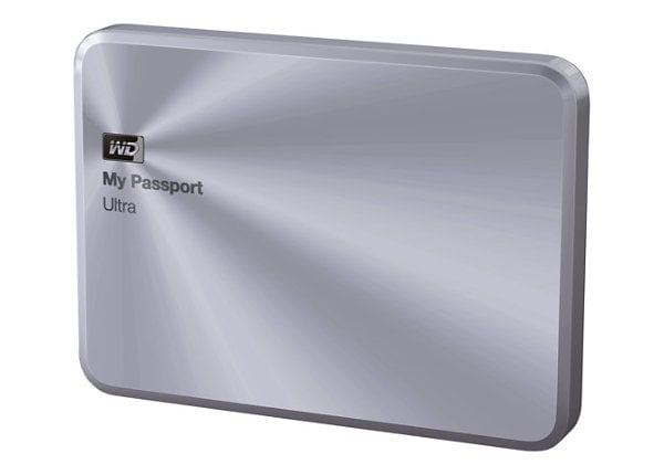 WD My Passport Ultra Metal Edition WDBEZW0030BSL - hard drive - 3 TB - USB 3.0
